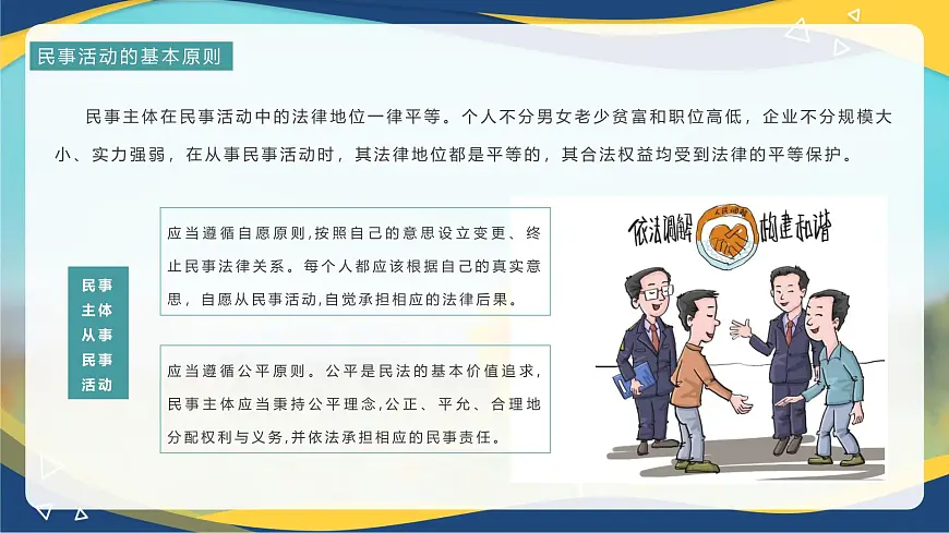 第11课 依法从事民事活动第6页