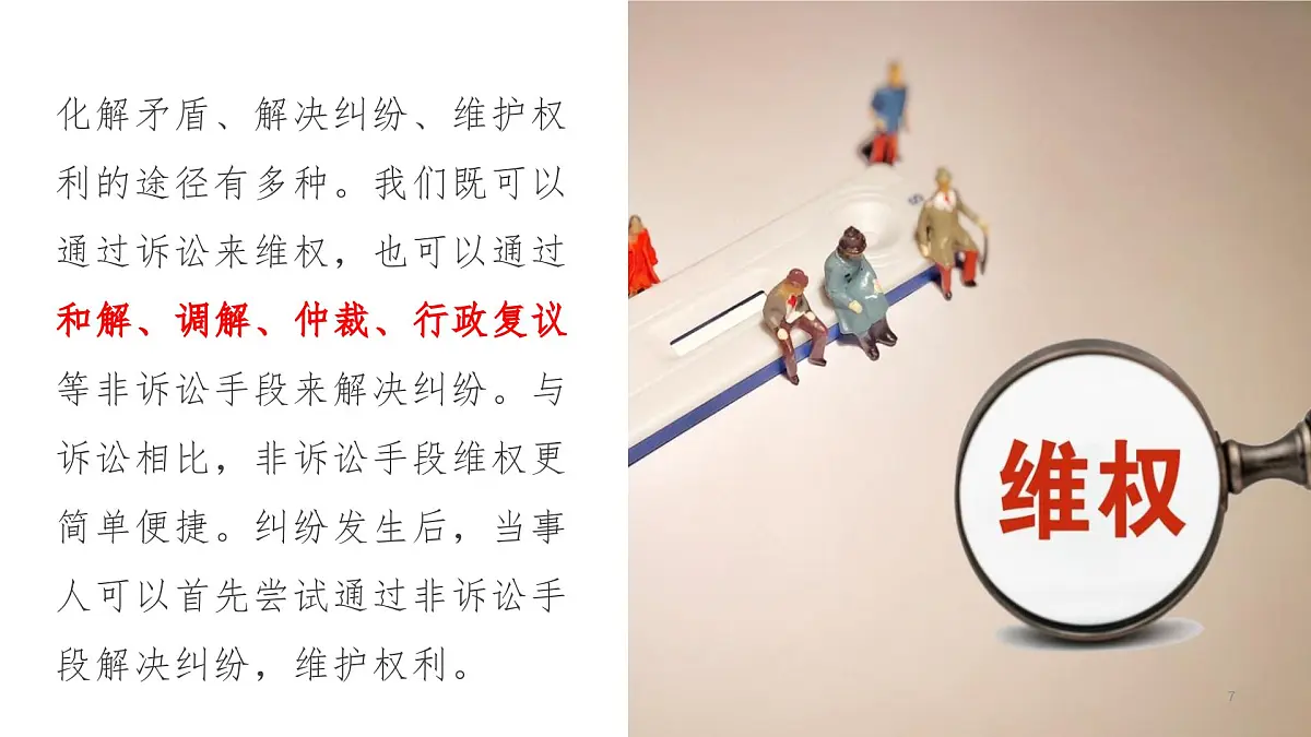 第13课 学会依法维权课件第7页