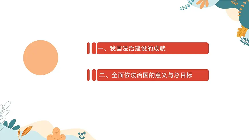 【中职】高教版 职业道德与法治 第三单元 第七课 中国特色社会主义法治道路 PPT课件第2页