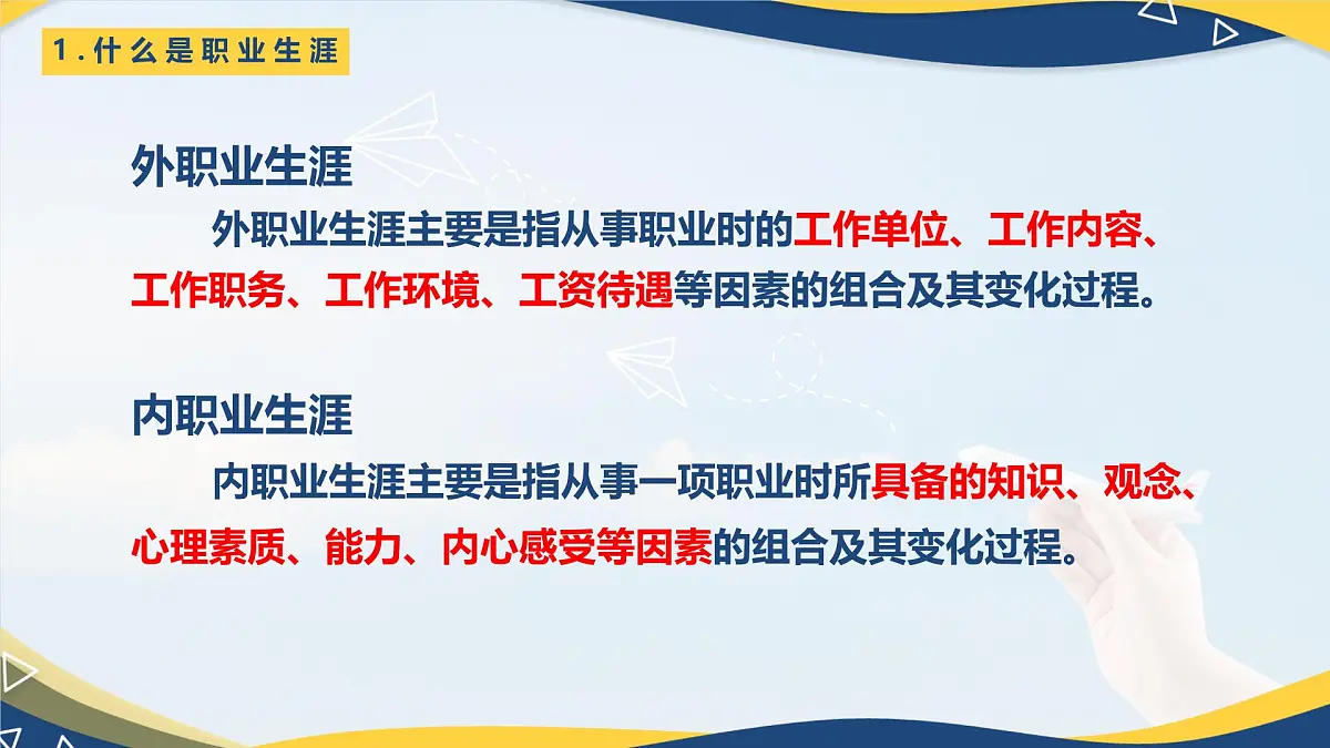 【中职】高教2023版 心理健康与职业生涯 第一单元 第二课 生涯规划 筑梦未来 PPT课件第4页