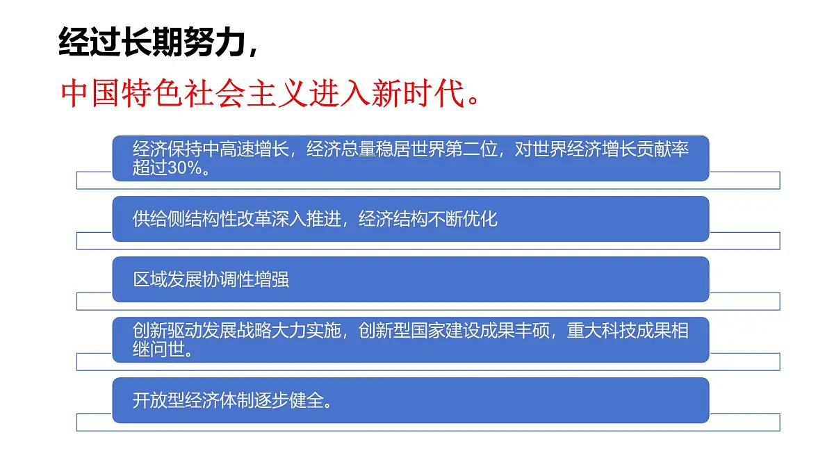 部编高教版2023《中国特色社会主义》第3课中国特色社会主义进入新时代课件第7页