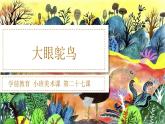 幼儿园小班美术课 第二十七课《大眼鸵鸟》课件+教案