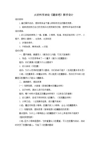 大班科学《翻滚吧》教学设计