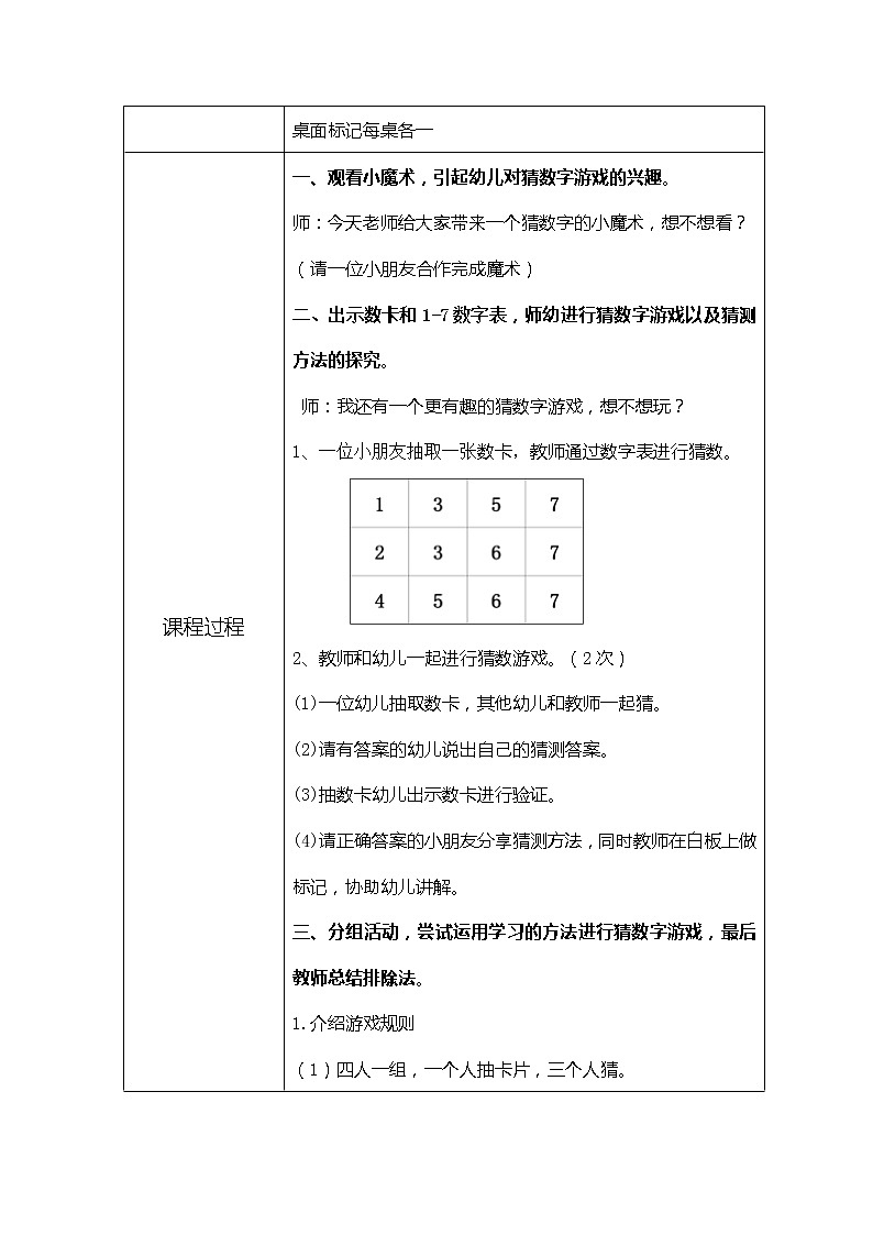 大班数学《数字猜猜乐》教学设计02