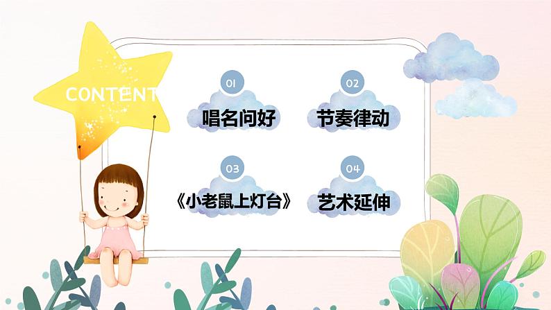 幼儿园中班艺术音乐活动《小老鼠上灯台》课件第2页