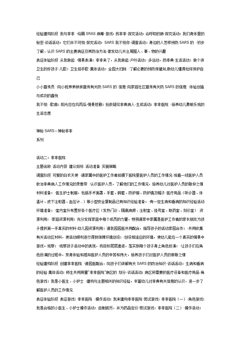 [幼儿园大班主题教案]“神秘非非”第2页