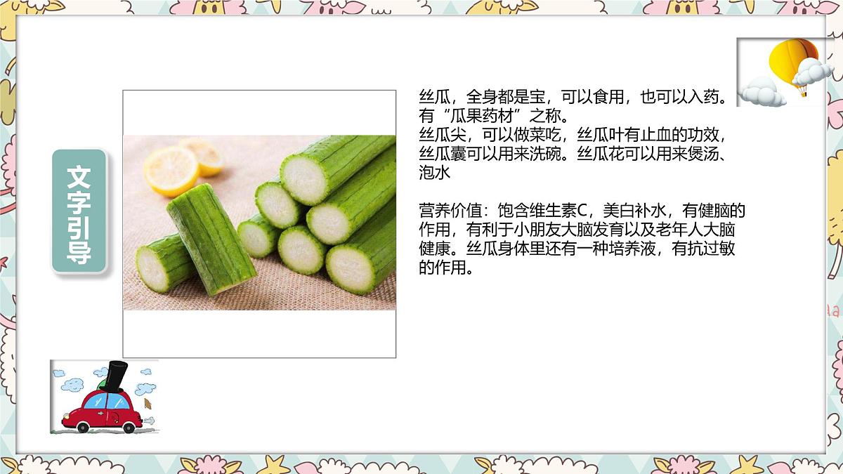 通用 学前教育 大班《细长的丝瓜》课件第5页