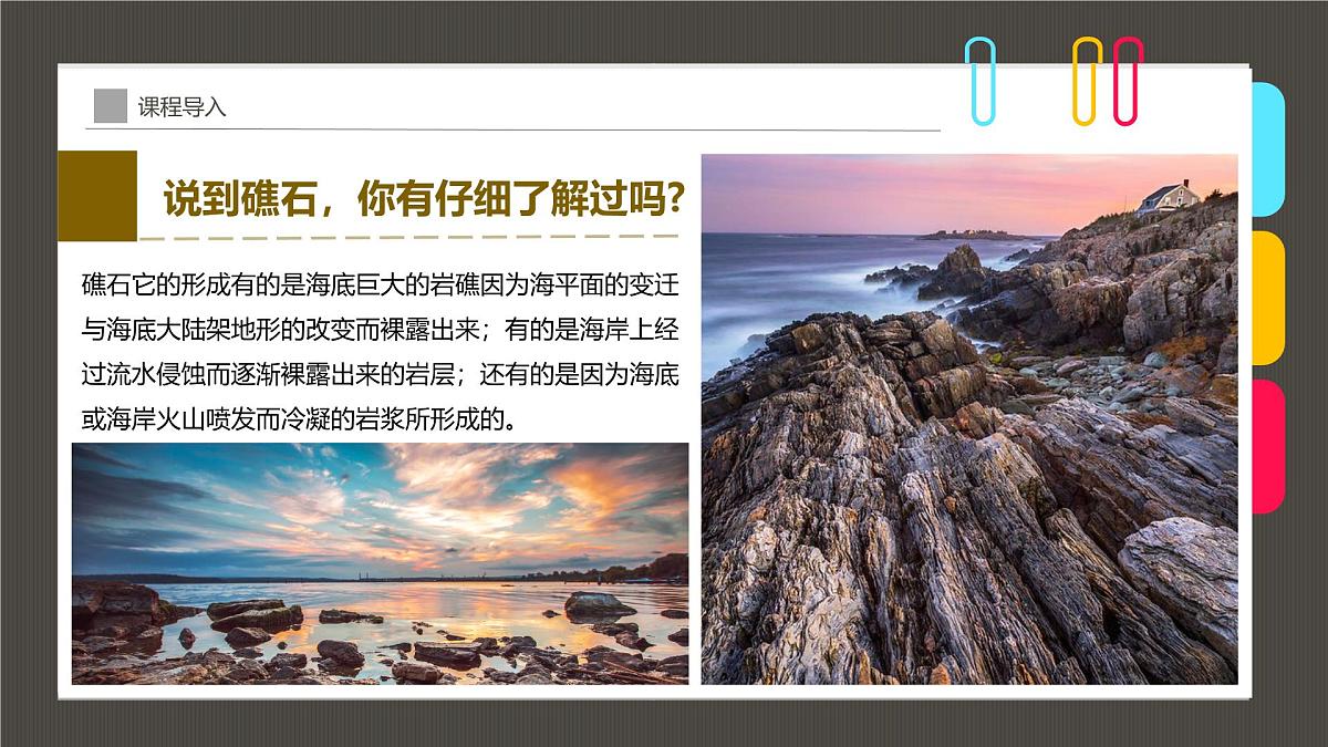 通用  学前教育  大班《海岸礁石》课件第6页