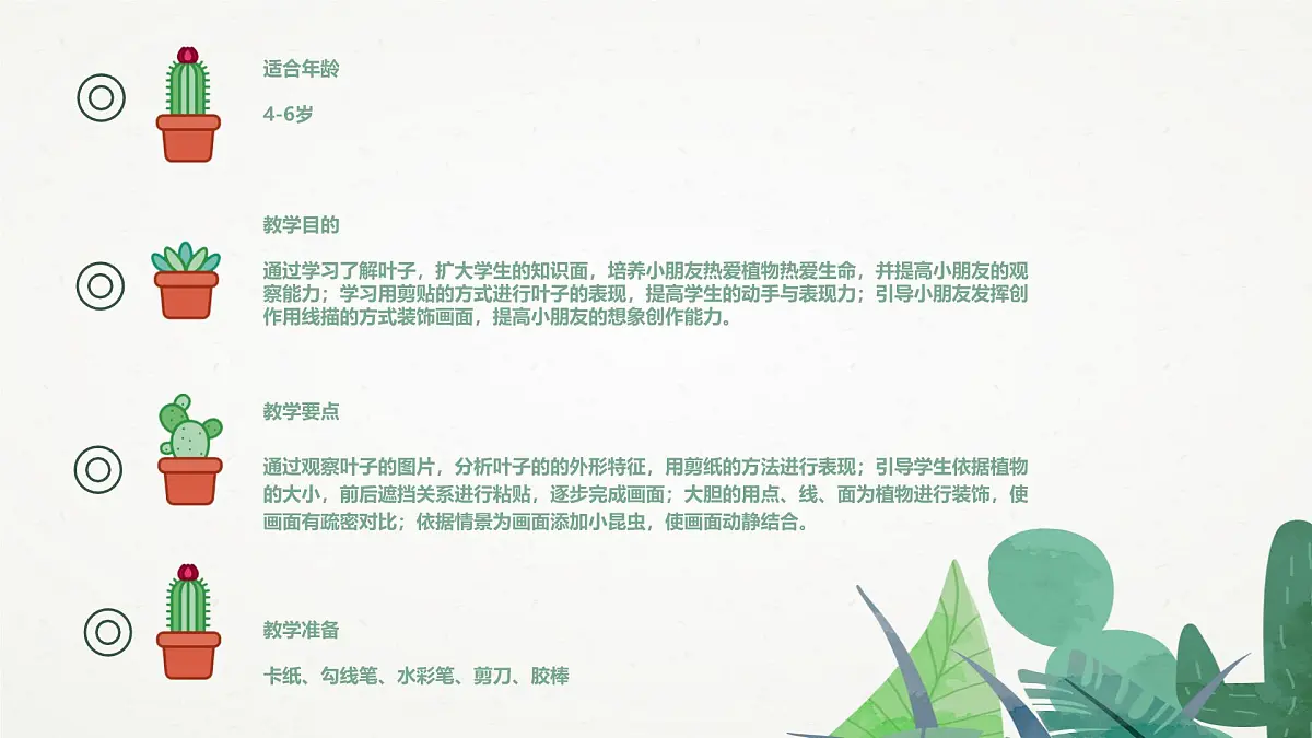 通用 学前教育 大班《千奇百怪的叶子》课件第2页