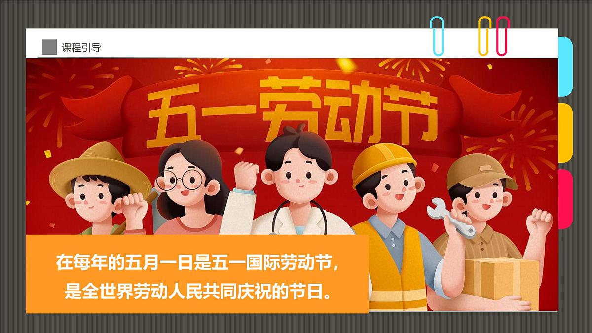通用  学前教育  大班《劳动节，劳动最光荣呀！》课件第7页