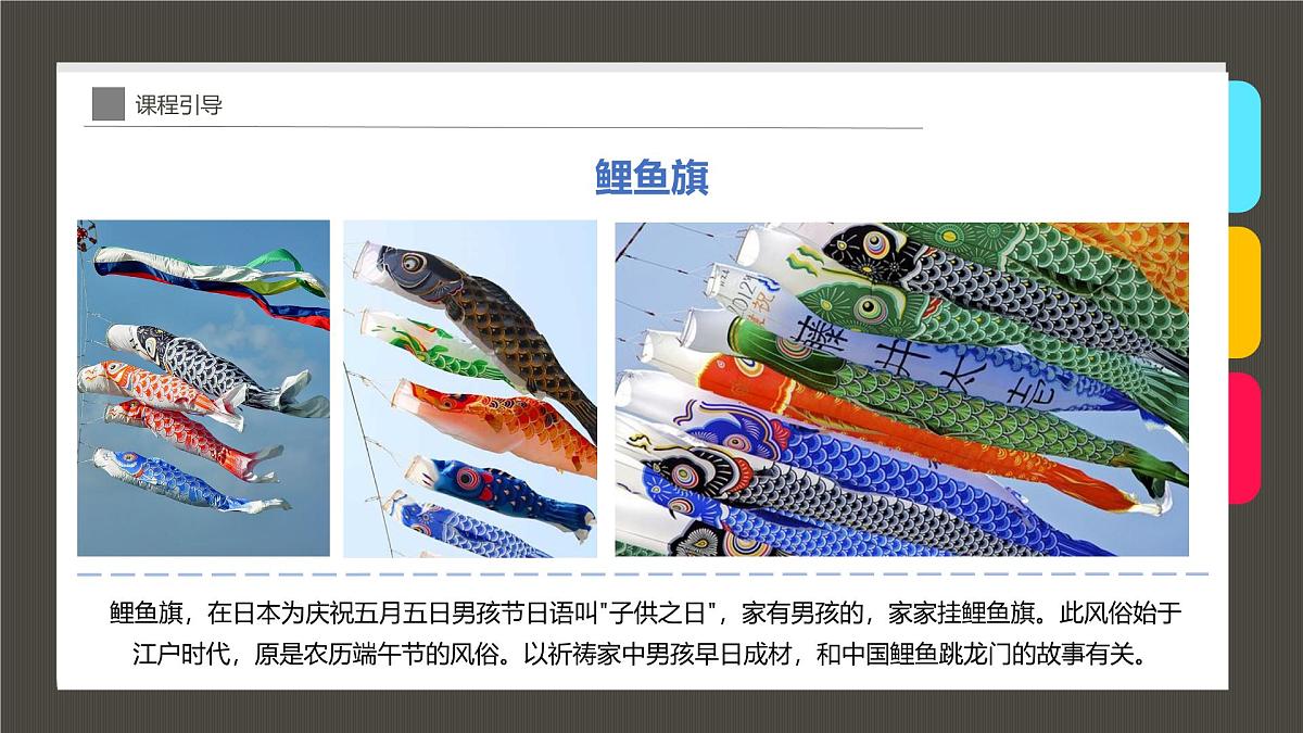 通用  学前教育  大班《迎风飘扬的鲤鱼旗》课件第5页