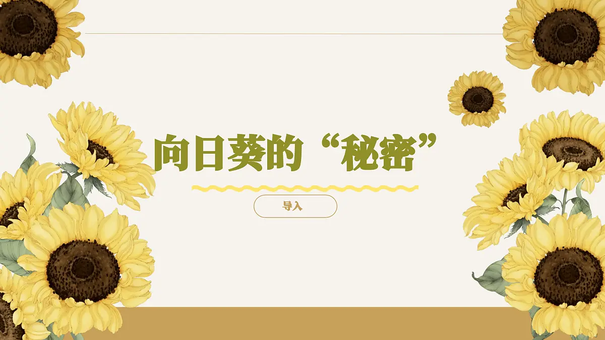 艺术领域幼儿园大班音乐课程《向阳花》PPT课件第3页