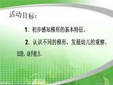 幼兒園中班數(shù)學課件：認識梯形