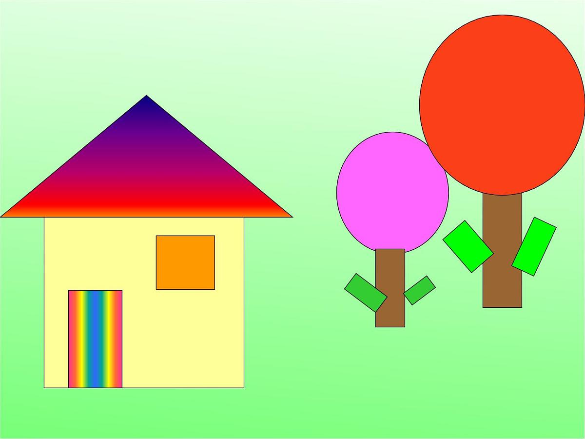 幼儿园大班数学活动课件PPT：有趣的图形第4页