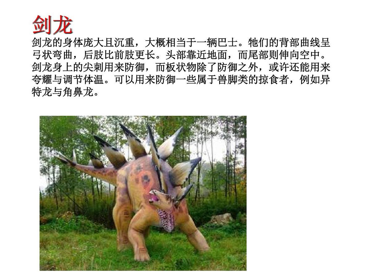 幼儿园大班科学教学PPT：恐龙第8页