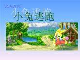 幼兒園大班語言課件PPT小兔逃跑