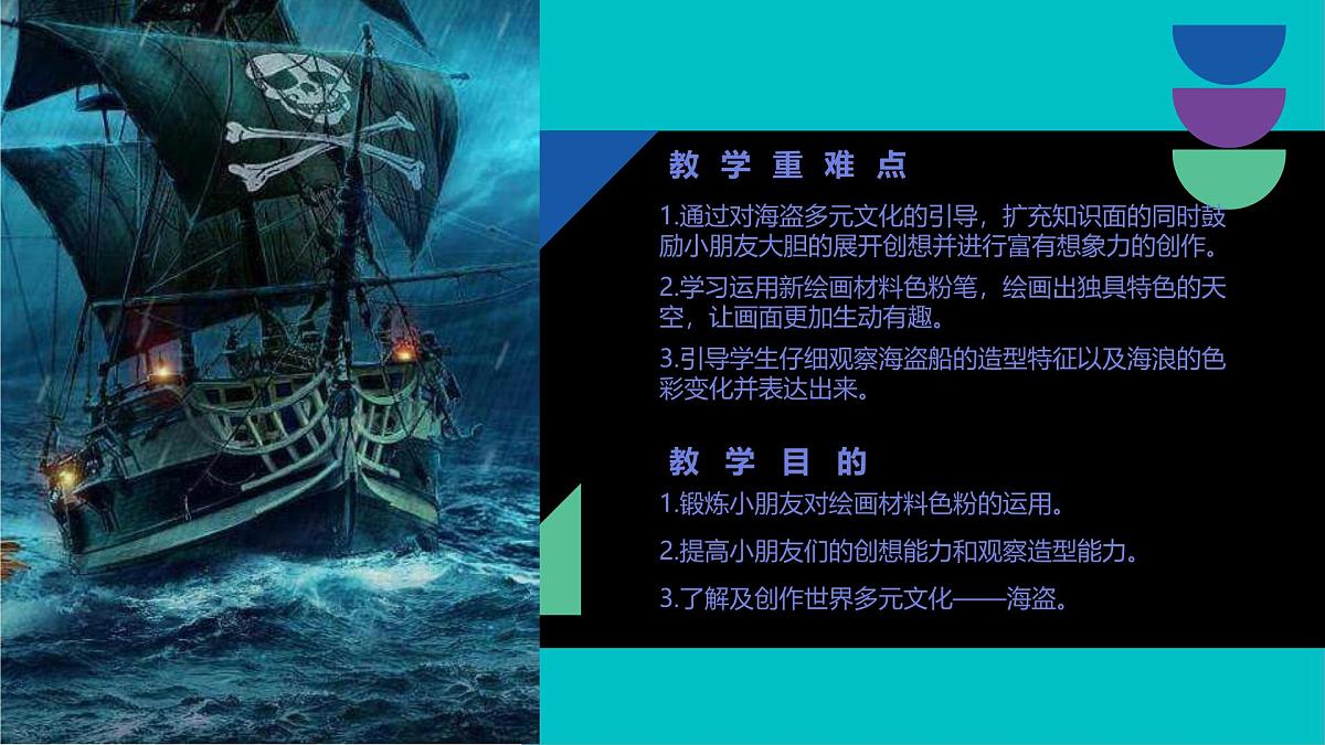 学前教育大班《海盗文化.乘风破浪的海盗船》课件第2页