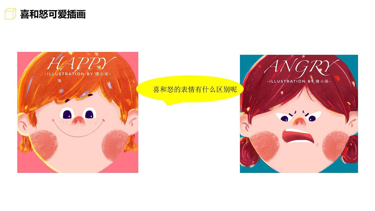 学前教育大班《喜与怒》课件第8页