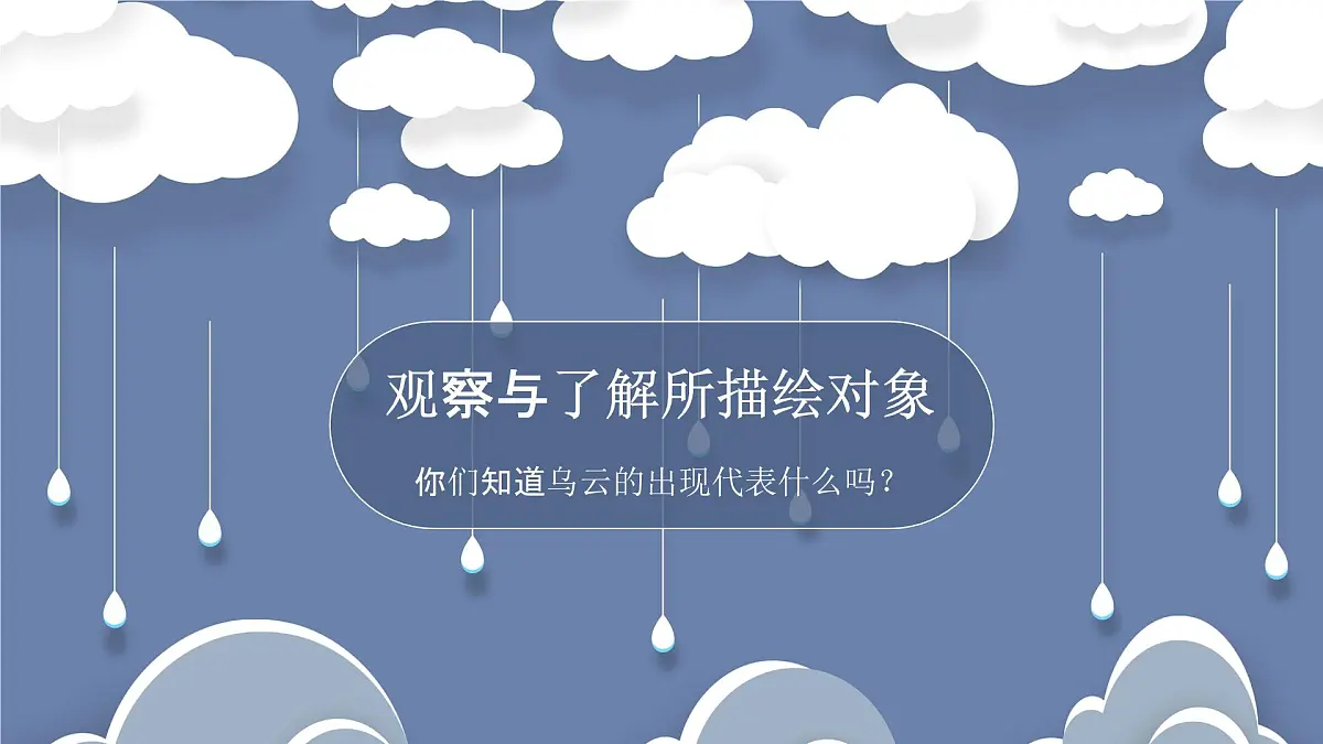 学前教育大班《怪兽乌云》课件第3页