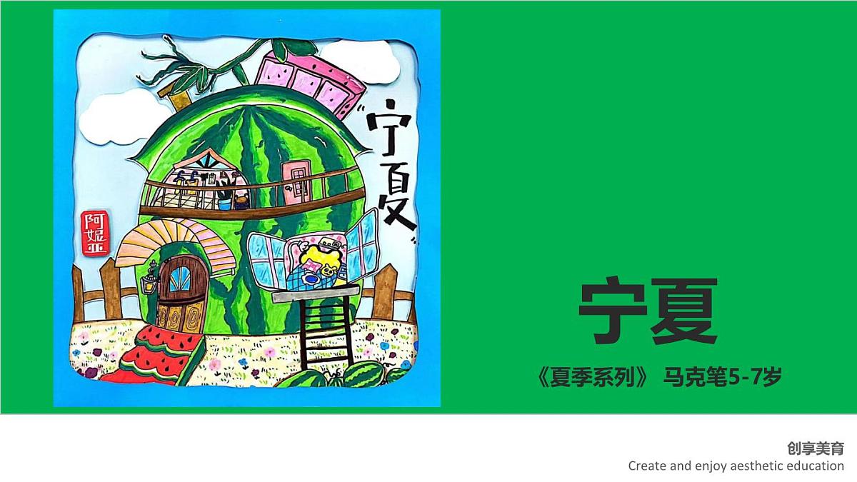 学前教育大班《宁夏》课件第1页