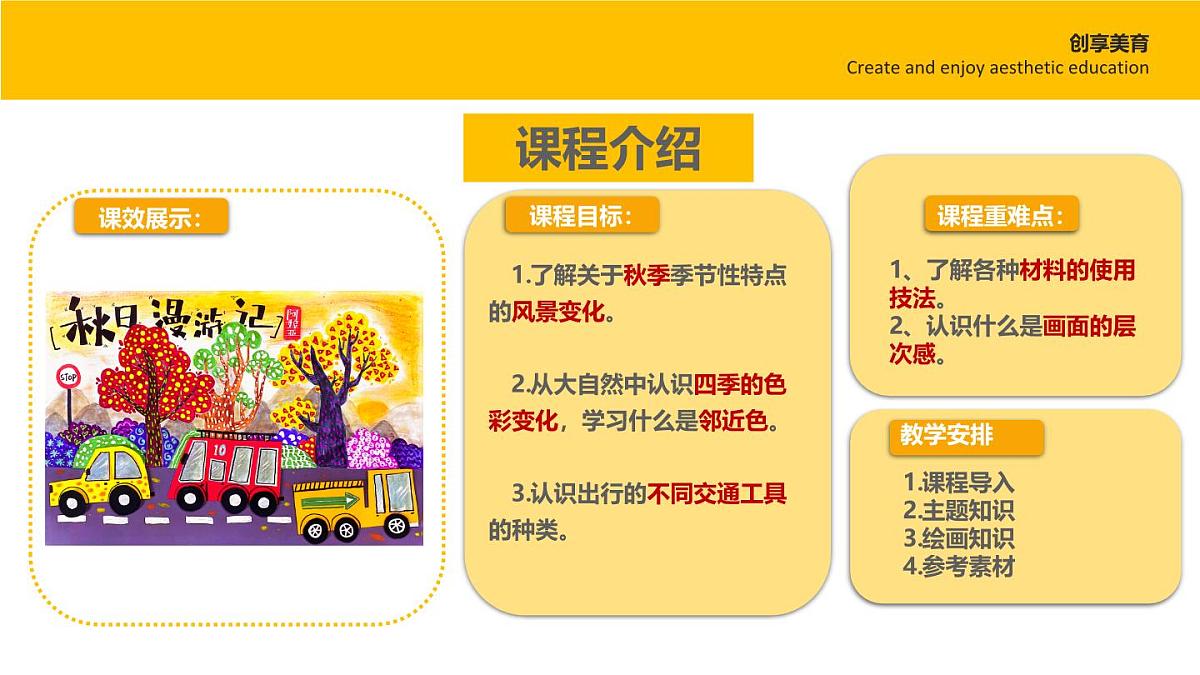 学前教育大班《秋日漫游记》课件第2页