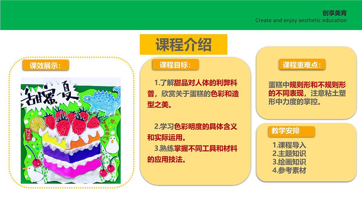 学前教育大班《甜蜜一夏》课件第2页