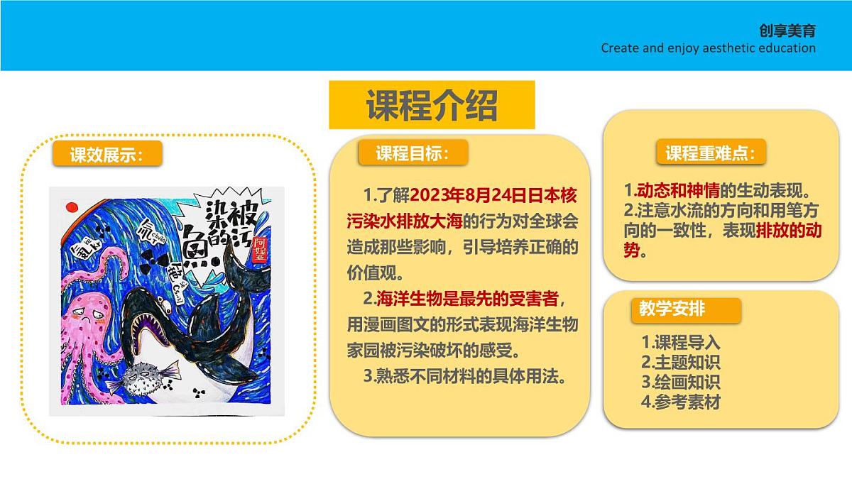 学前教育大班《被污染的鱼》课件第2页