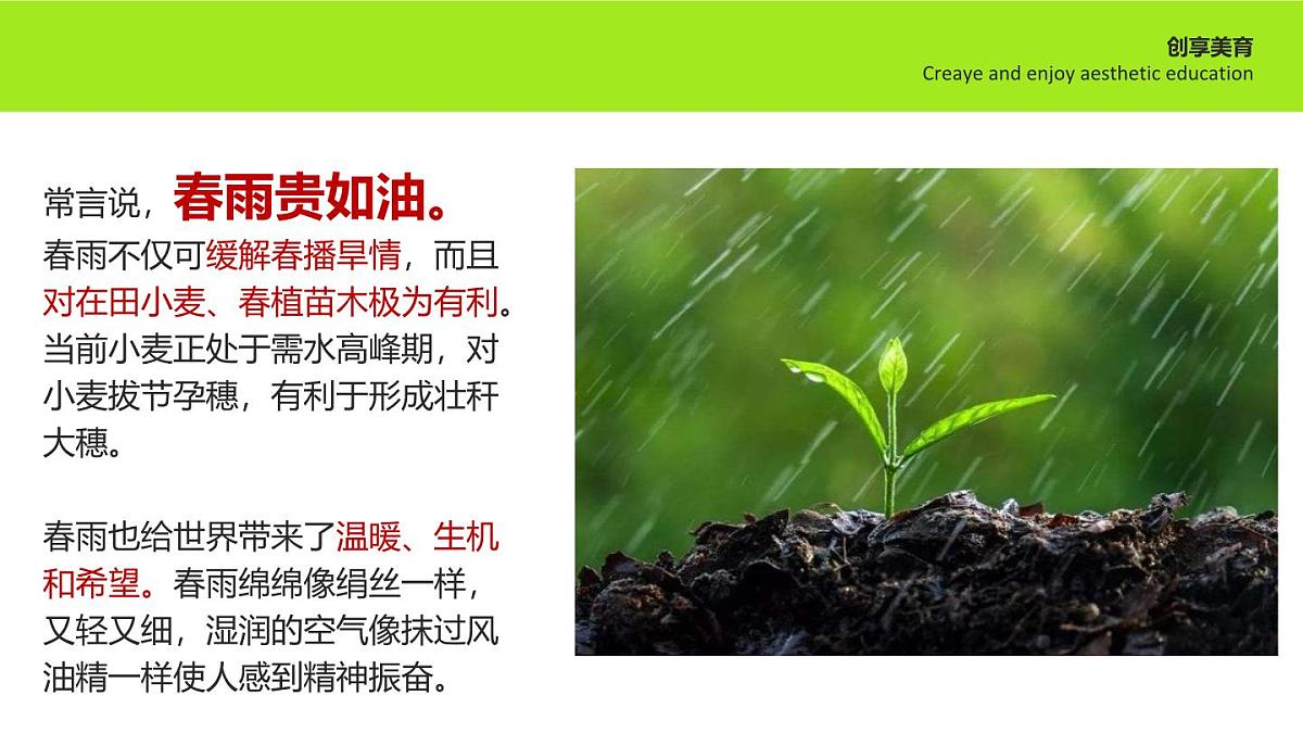 学前教育大班《春雨贵如油》课件第8页