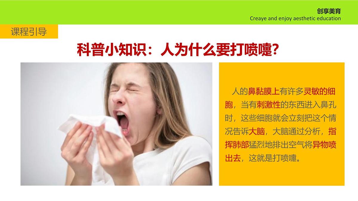 学前教育大班《好大一个喷嚏》课件第5页