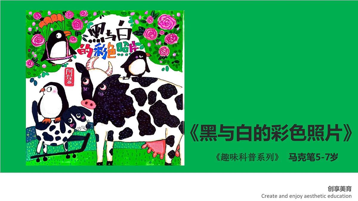 学前教育大班《黑与白的彩色照片》课件第1页