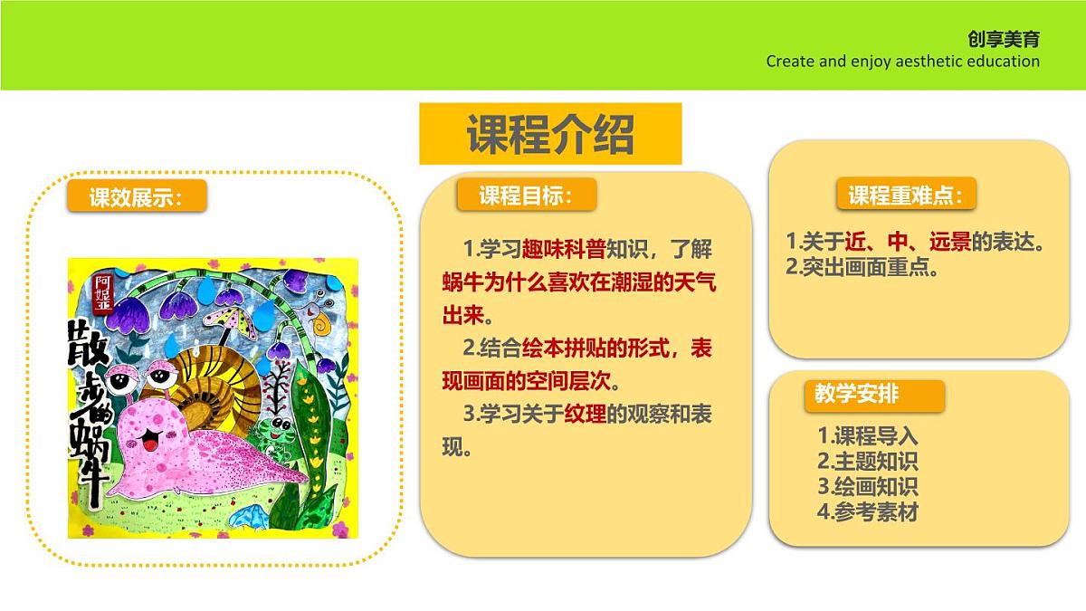 学前教育大班《散步的蜗牛》课件第2页
