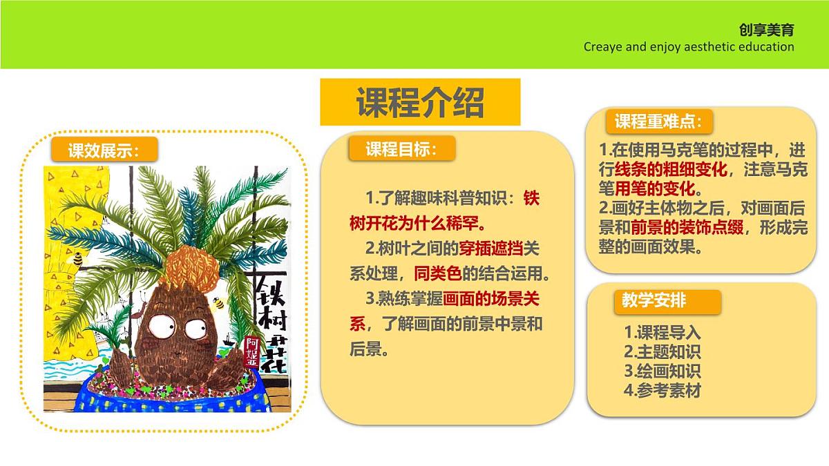 学前教育大班《铁树开花》课件第2页