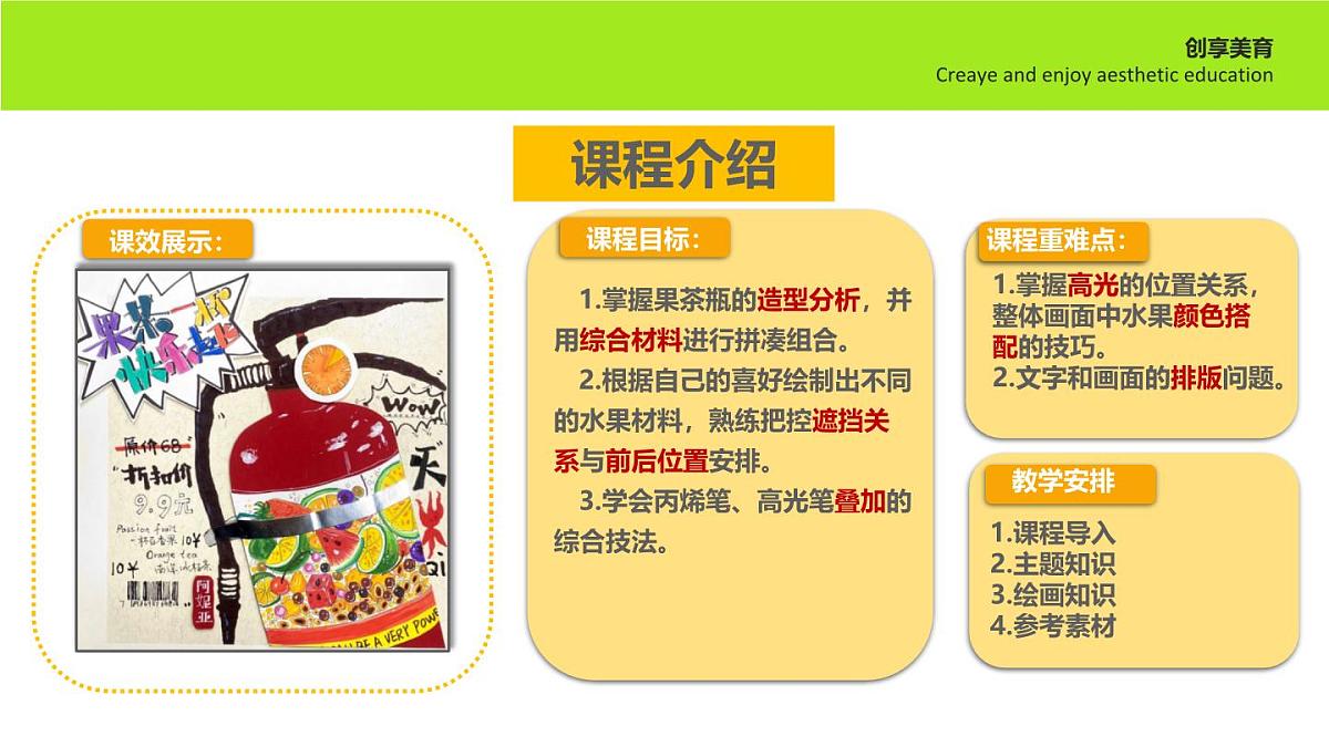 学前教育大班《果茶一杯，快乐起飞》课件第2页
