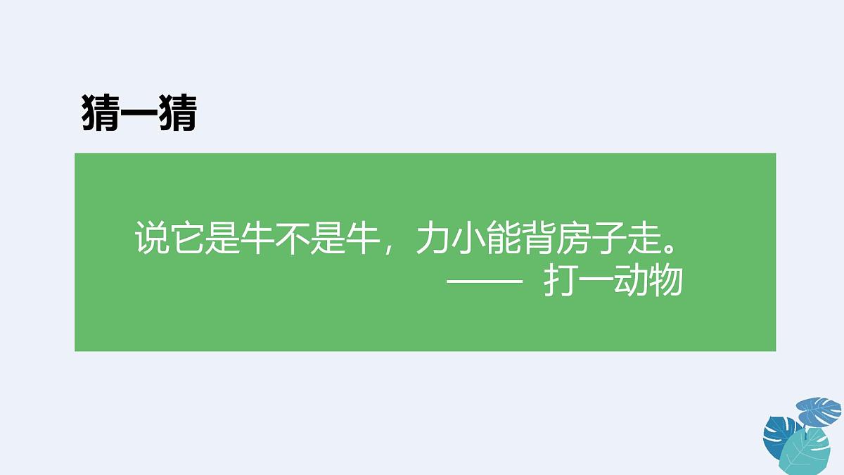 学前教育大班《蜗牛去旅行》课件第6页