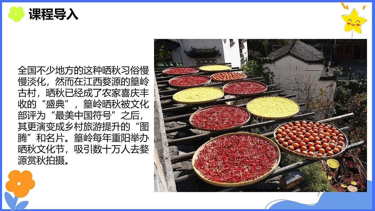 学前教育大班《晒秋》课件第5页