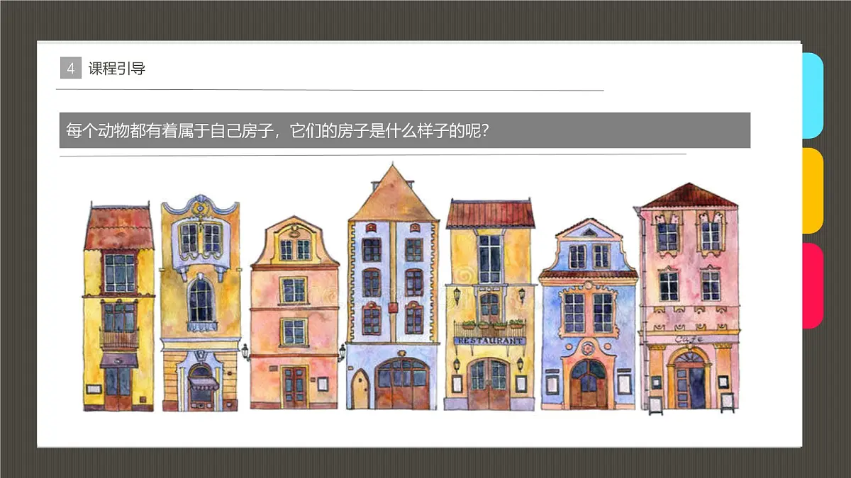 学前教育大班《快乐的动物小镇》课件第7页