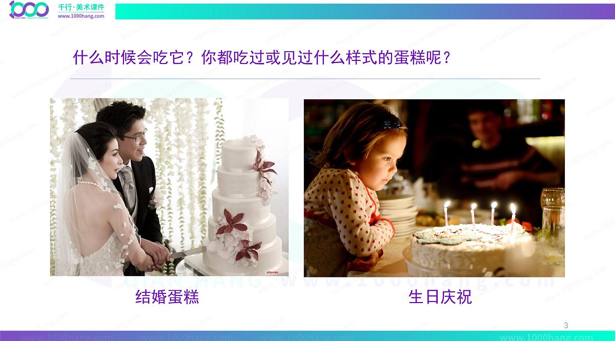 学前教育大班《水果蛋糕》课件第3页