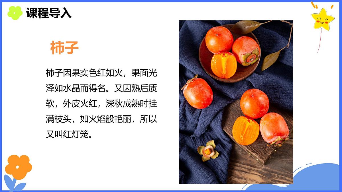 学前教育大班《柿柿如意》课件第4页