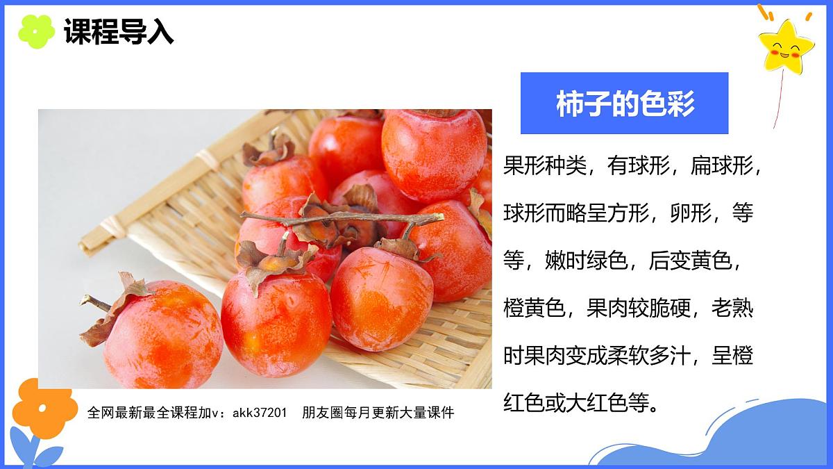 学前教育大班《柿柿如意》课件第5页