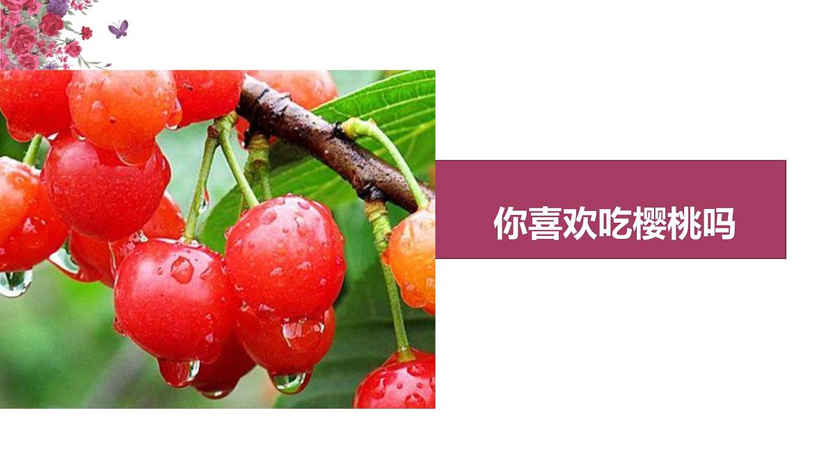 学前教育大班《红了樱桃》课件第5页