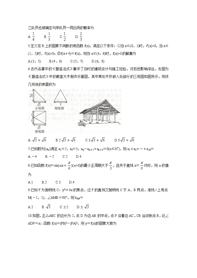 2021全国卷Ⅲ衡水金卷先享题信息卷（五）数学（理）含解析第2页
