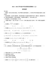 2023河南省高中毕业班阶段性测试（五）理科数学含答案