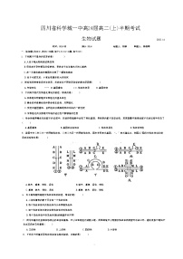 2023四川省科学城一中高二上学期半期（期中）测试生物试题含答案