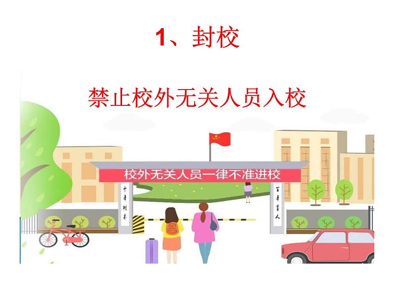 科学防疫——开学后师生安全注意事项课件PPT02