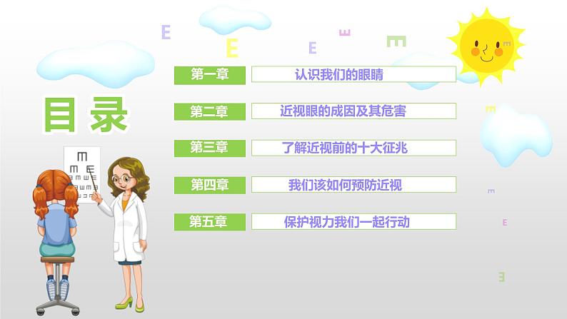 中小学生主题班会课件---爱眼护眼，保护视力02