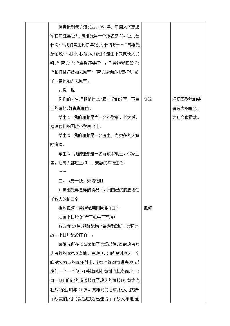 可爱的四川 四至六年级 第11课《 特级英雄—黄继光》PPT课件+教案+视频素材02