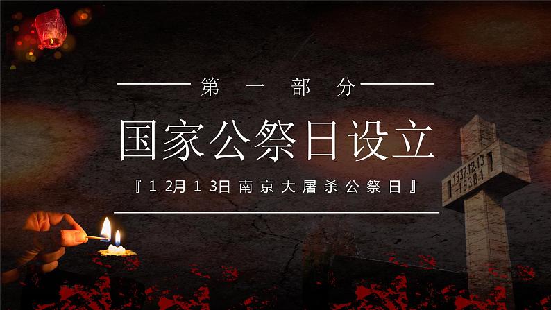 2021年勿忘国耻 国家公祭日 课件-2021-2022学年高中主题班会第3页