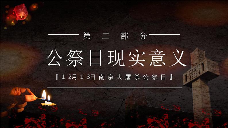 2021年勿忘国耻 国家公祭日 课件-2021-2022学年高中主题班会第6页