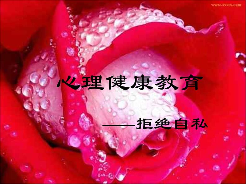 班会课件推荐-小学班会拒绝自私第1页