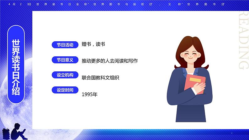 世界读书日：读书分享学习主题班会PPT课件第5页